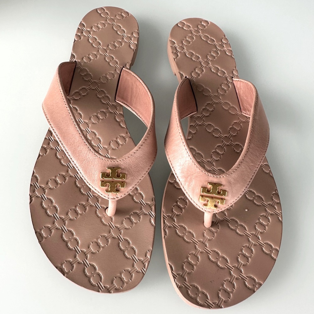 Tory Burch leather thong sandal